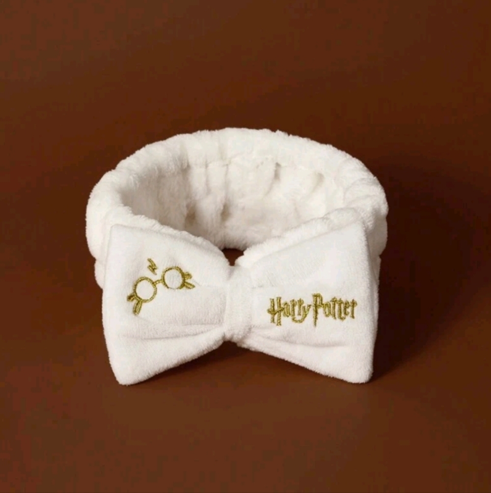 HARRY POTTER White and Gold Headband